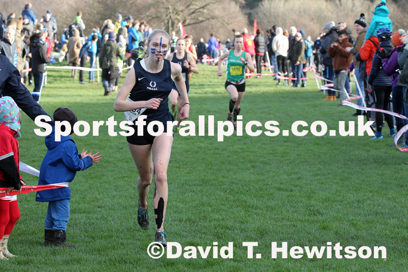Womens short race  2020 BUCS Cross Country Champs., Edinburgh.  Photo: David T. Hewitson/Sports for All Pics